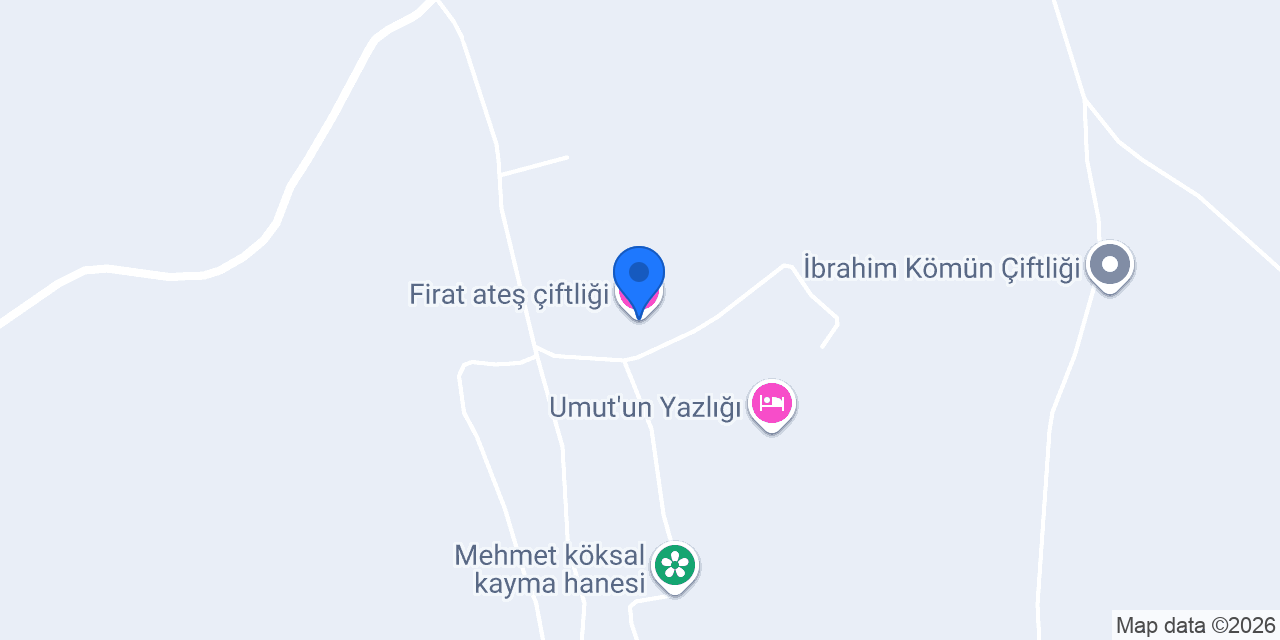 Firat ateş çiftliği konumu