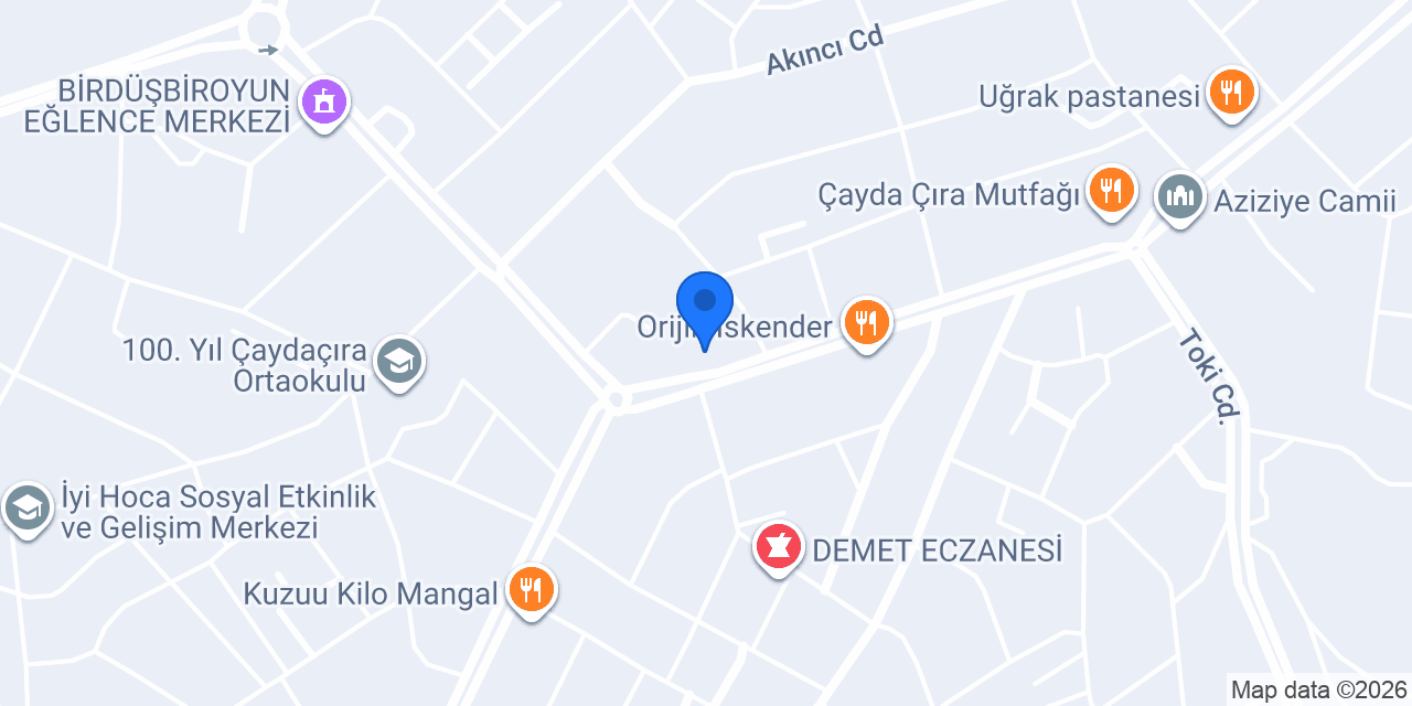 Dent23 Diş Kliniği konumu