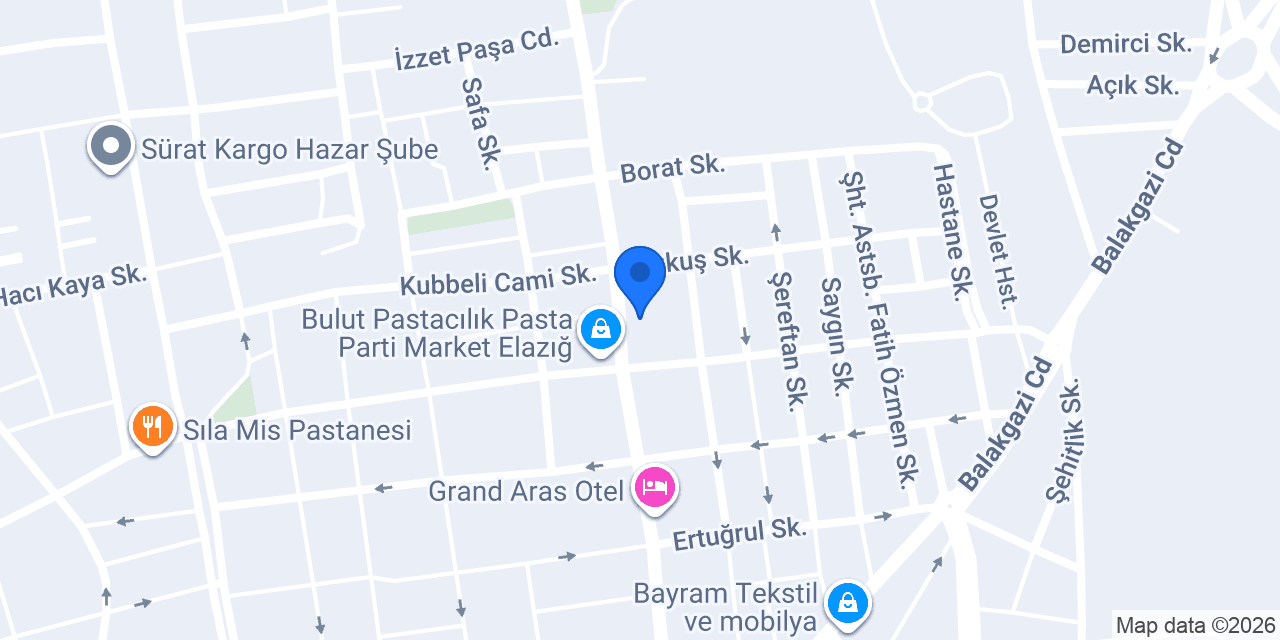Ayvalık tost evi & o büfe konumu