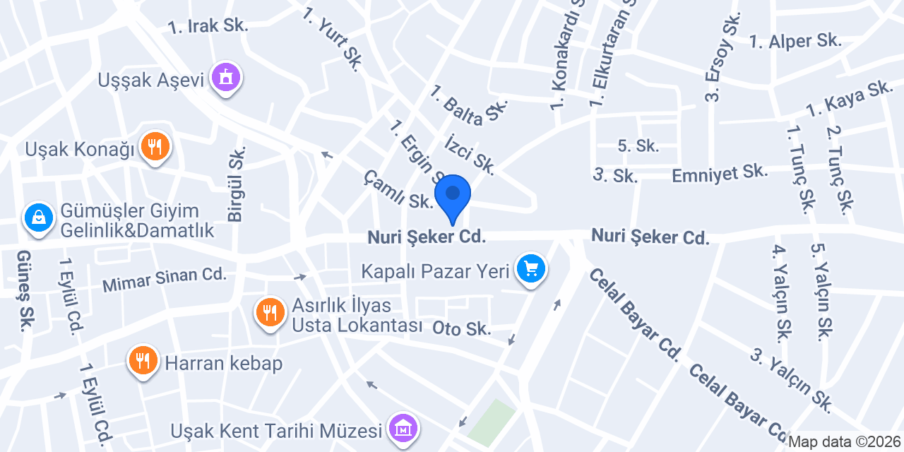 Atalay optik konumu