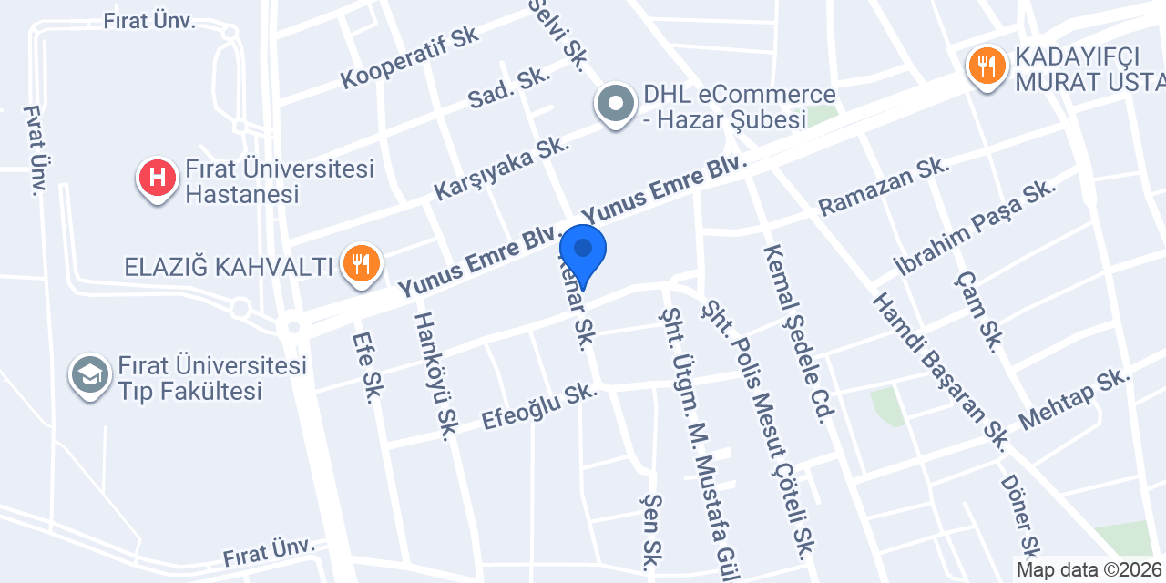 SAÇAKLI HALI konumu