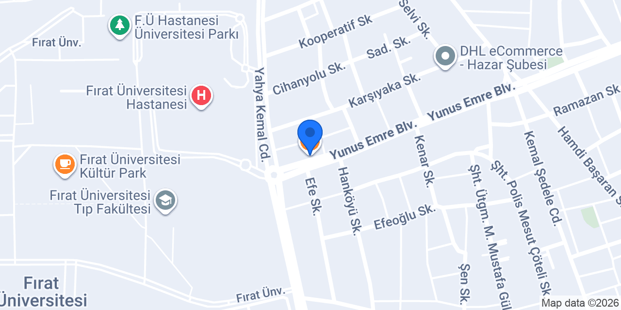 ELAZIĞ KAHVALTI konumu