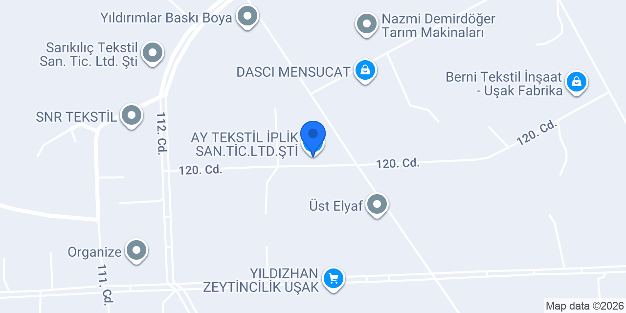 AY TEKSTİL İPLİK SAN.TİC.LTD.ŞTİ konumu
