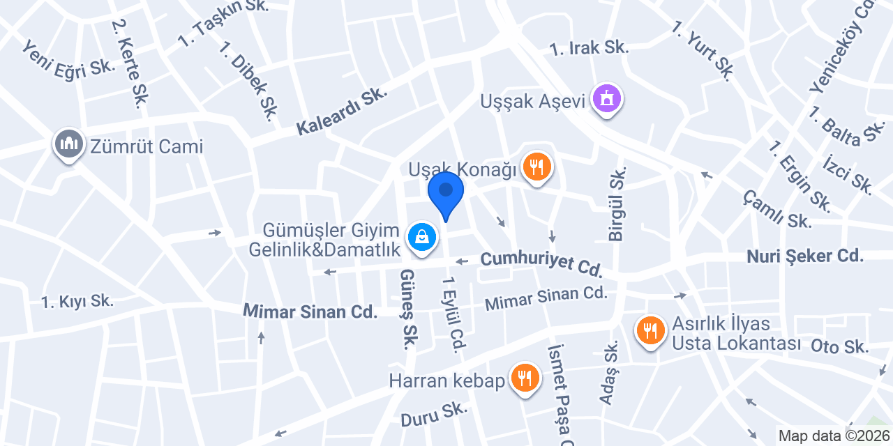 Dost Motor Ticaret konumu