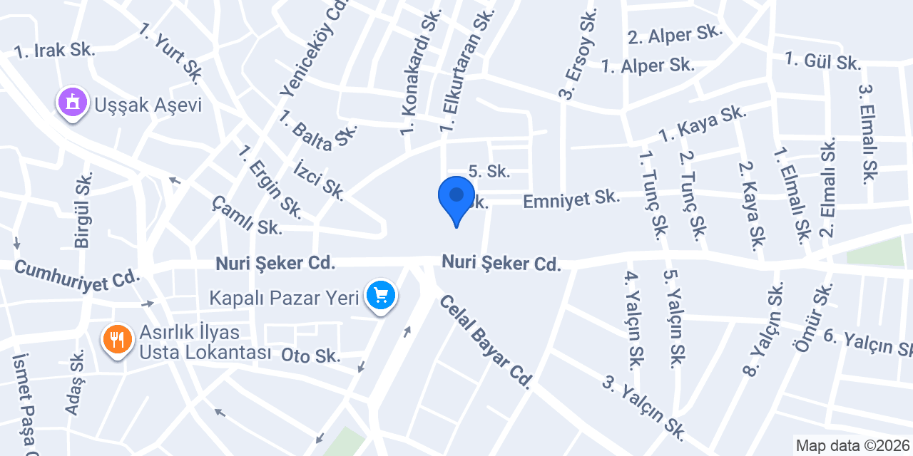 Aybey İlkokulu konumu
