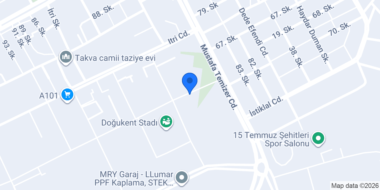 Bahçeci konumu