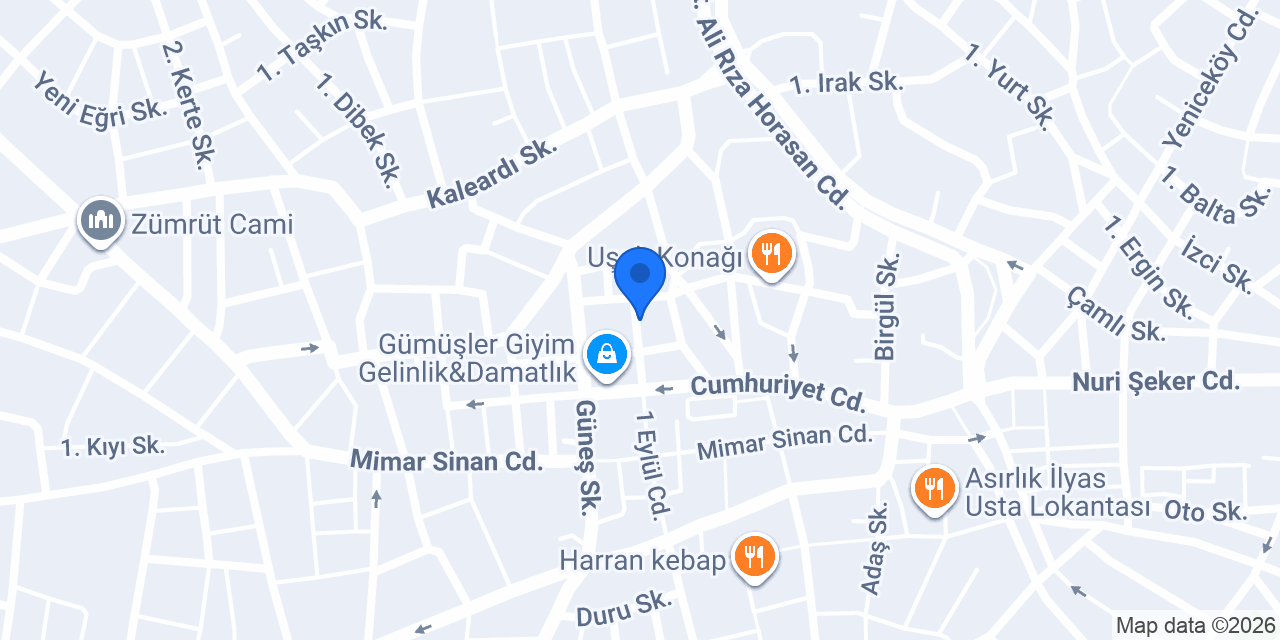 Can Veteriner Kliniği konumu