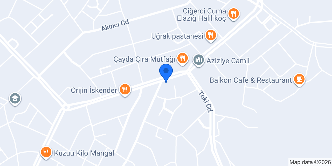 Çaydaçıra hırdavat konumu