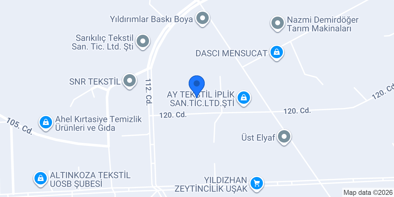 Esrayteks İplik konumu