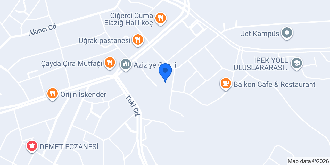 Bulak İnşaat Mühendislik konumu