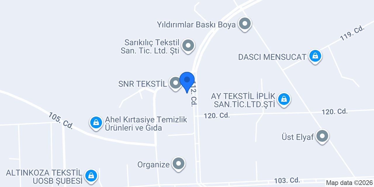 CFA Tekstil Tic.Ltd.Şti konumu