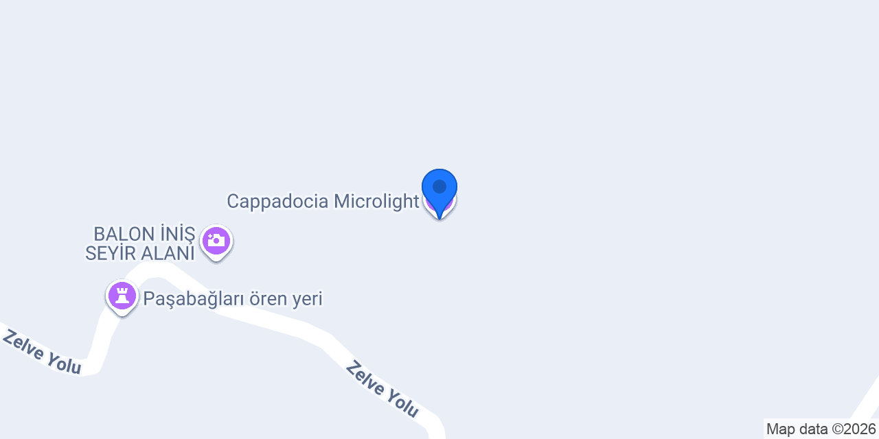 Cappadocia Microlight konumu