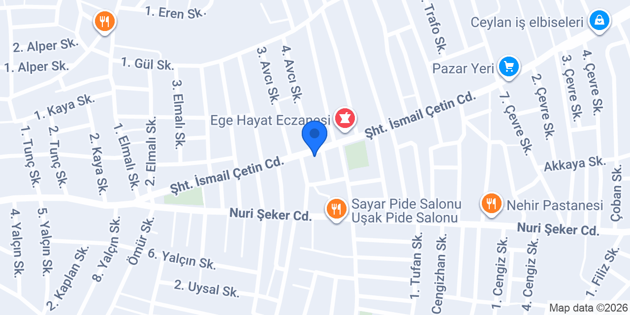 Kanaat Gida konumu