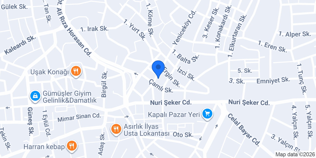 Asil Saz Evi konumu