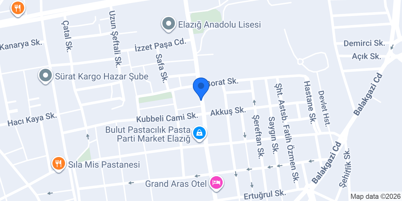 Yaşar optik konumu