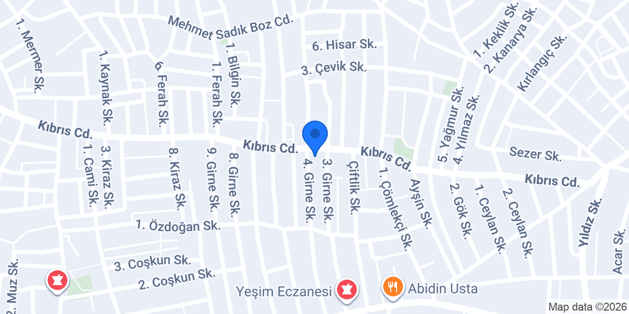 SARI YAPI konumu