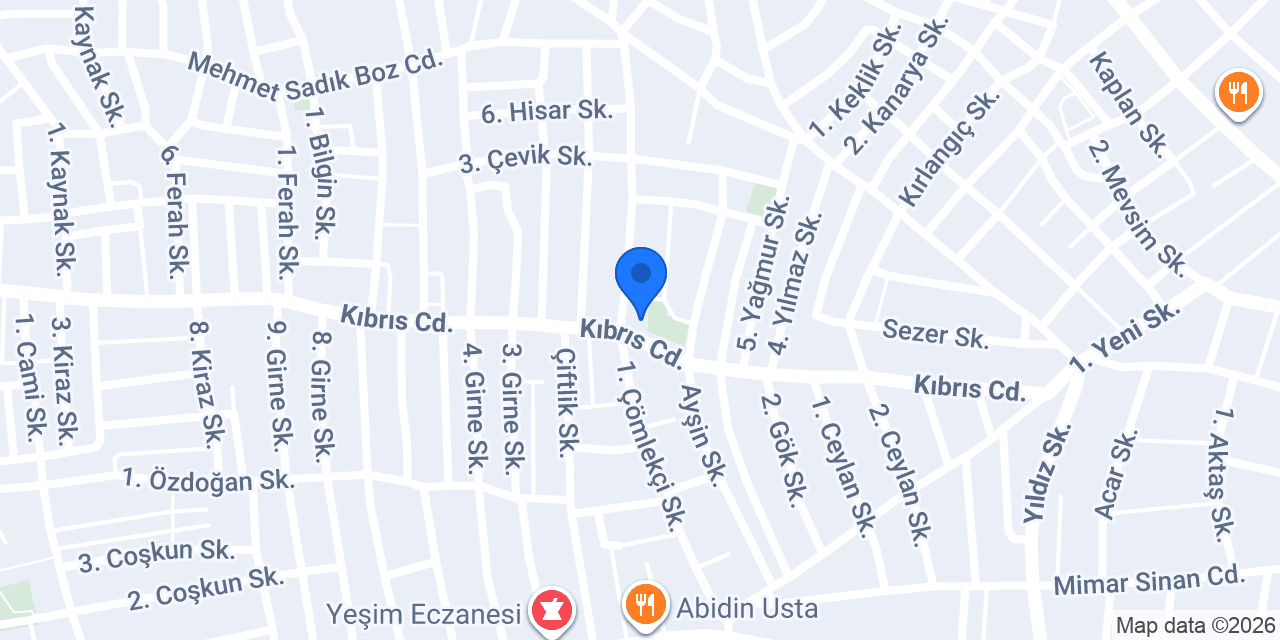 Karaağaç Polis Karakolu konumu
