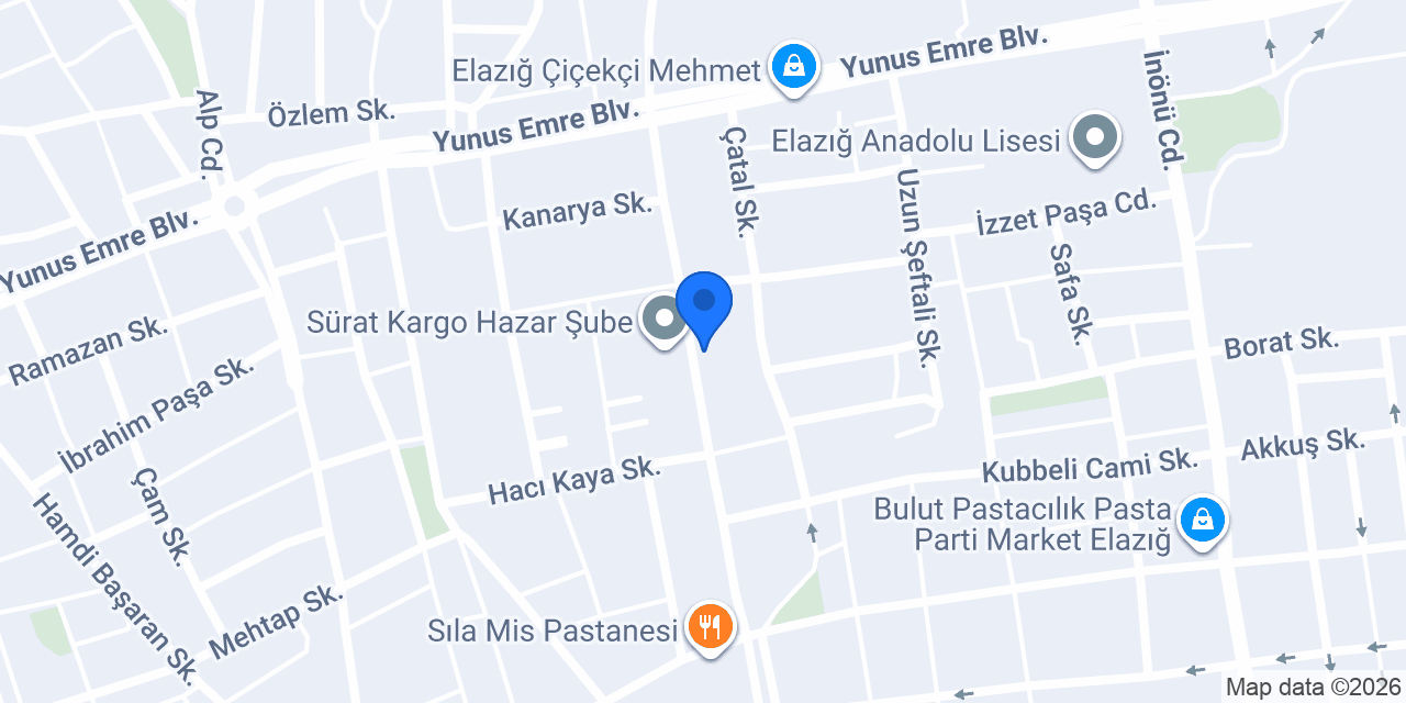 ÖZGÜNERKAN MÜHENDİSLİK konumu
