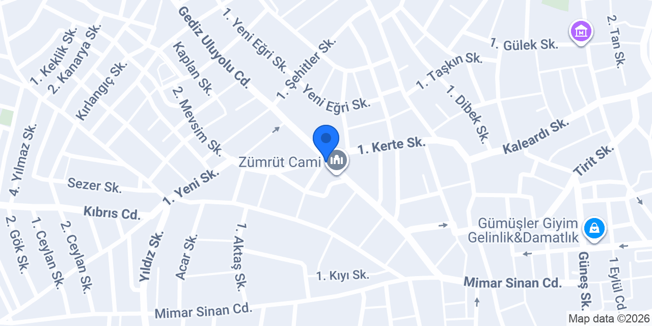 Akıncı Eczanesi konumu