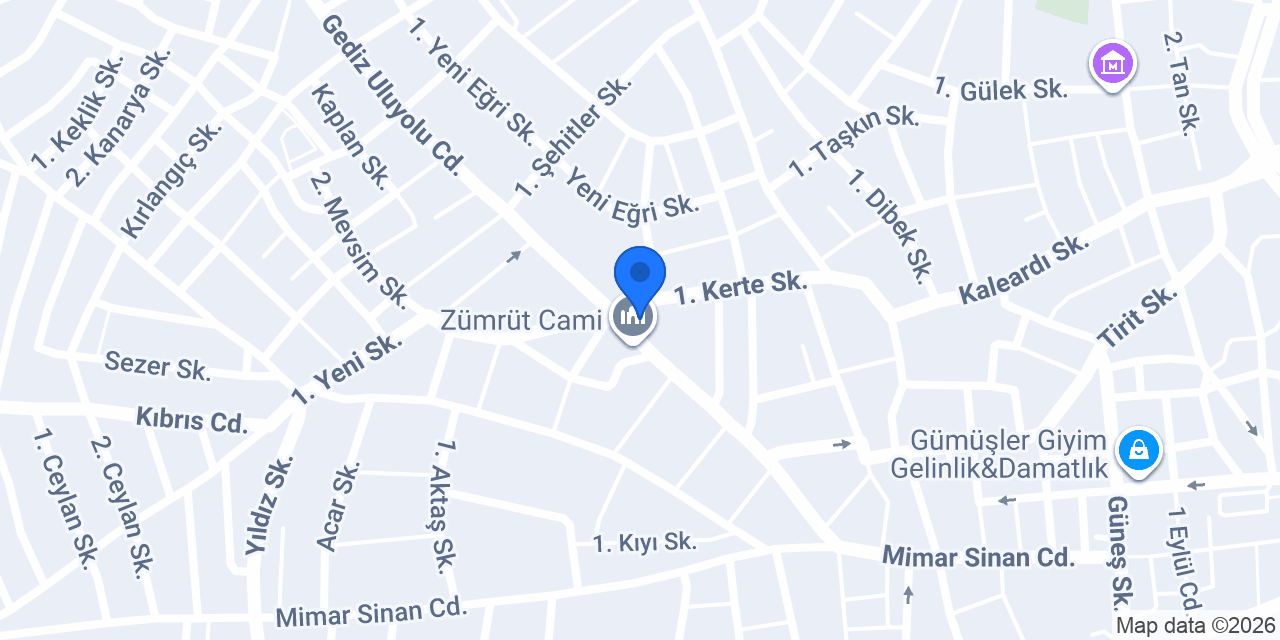 Zümrüt Katmer konumu