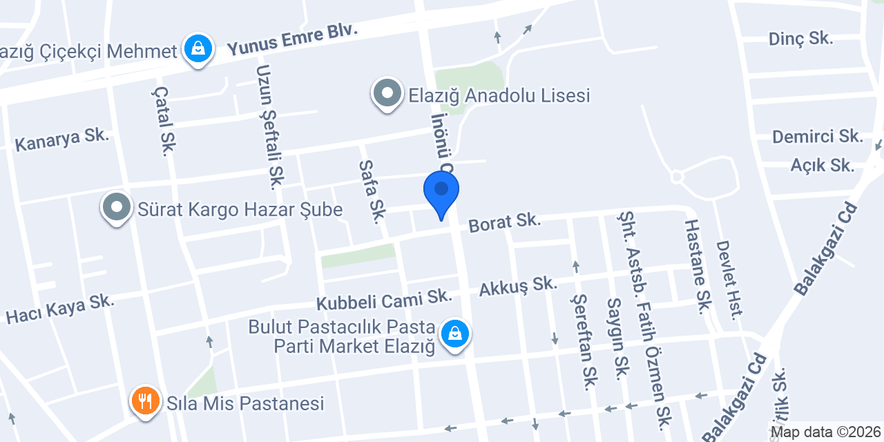 Balkaymak Dondurma & Tatlı konumu