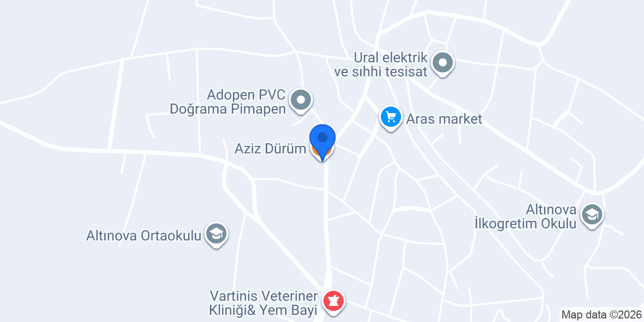 Aziz Dürüm konumu