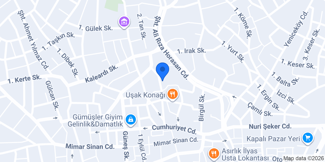 Kuyulu Konak konumu