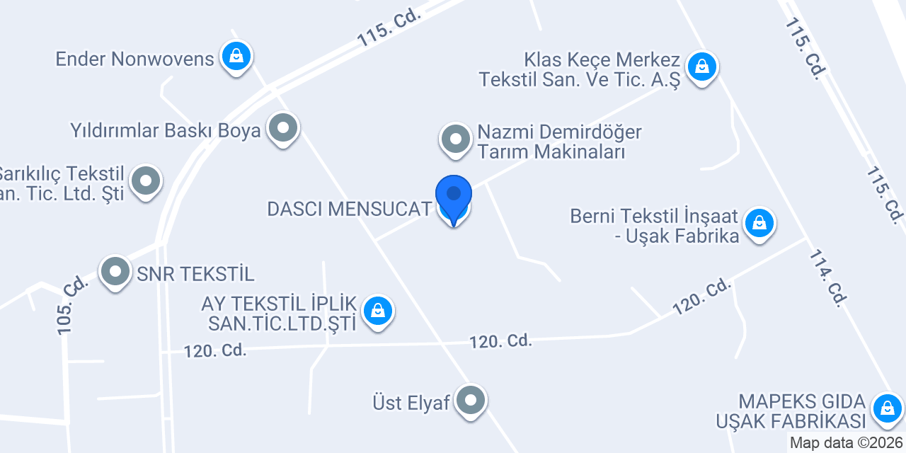 DASCI MENSUCAT konumu