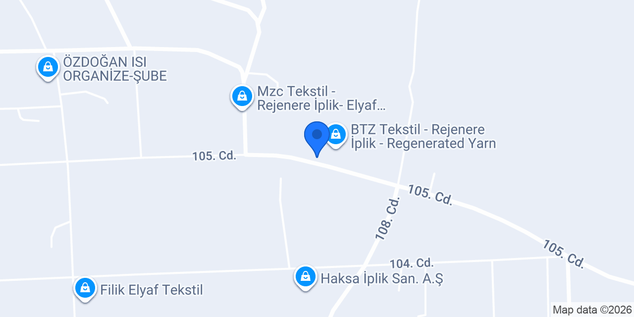 Hazar İplik konumu