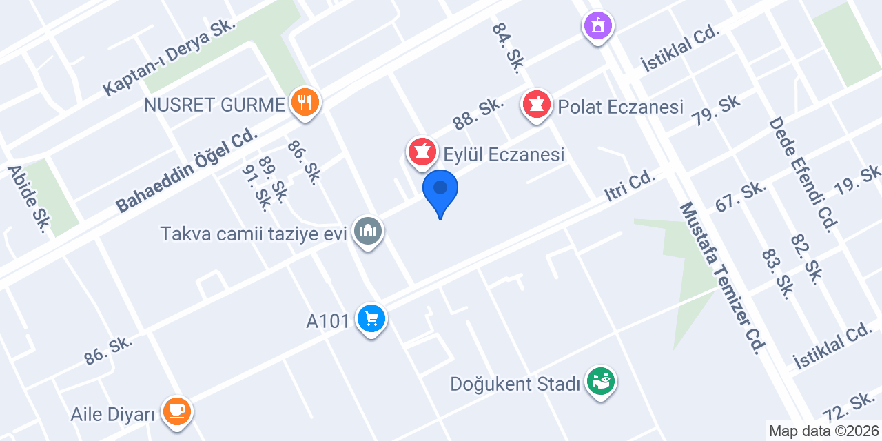 Hıdırbaba İlköğretim Okulu konumu