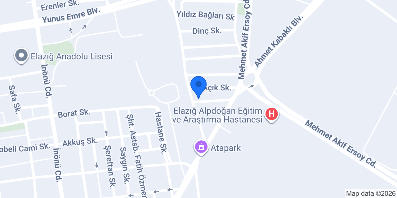 Dr. Tülay Akbulut konumu