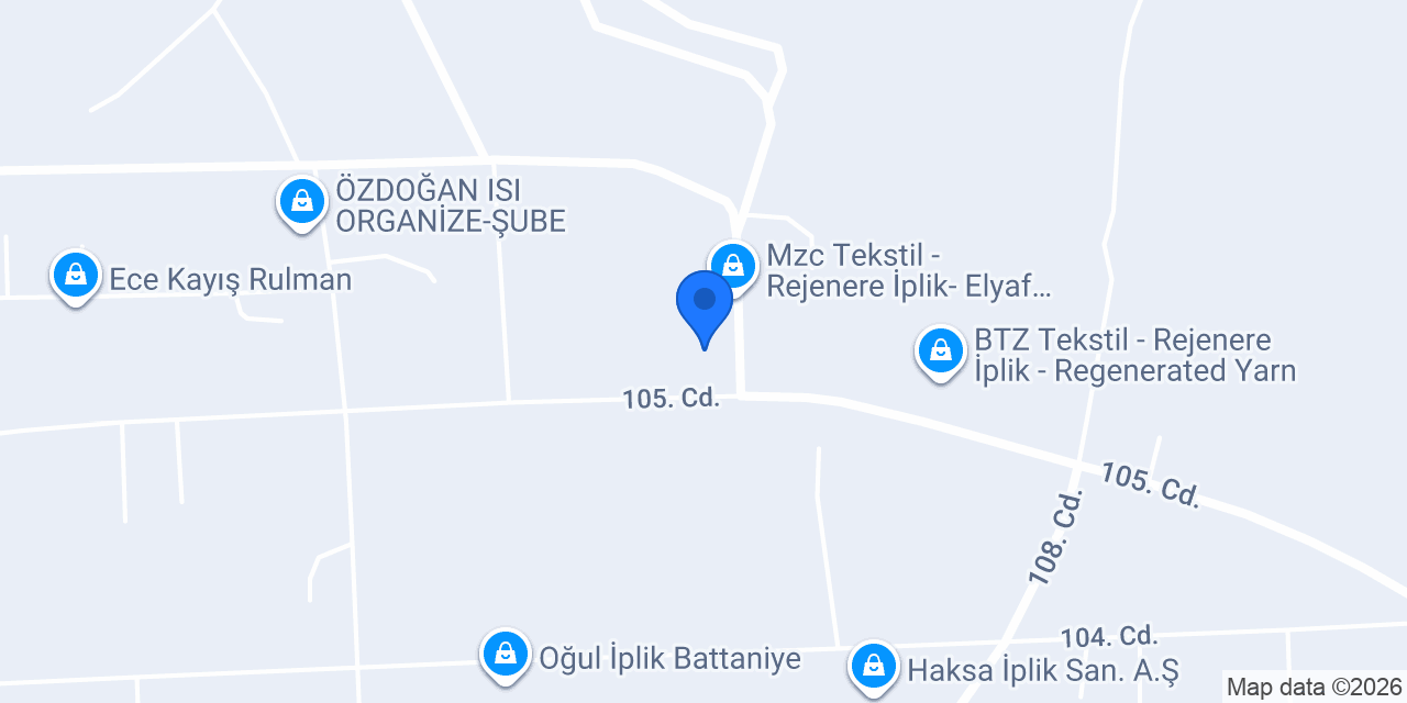 Metin Uçar Tekstil konumu