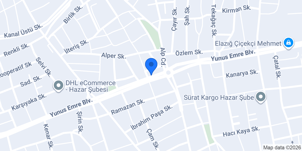 Doğu Eczanesi konumu