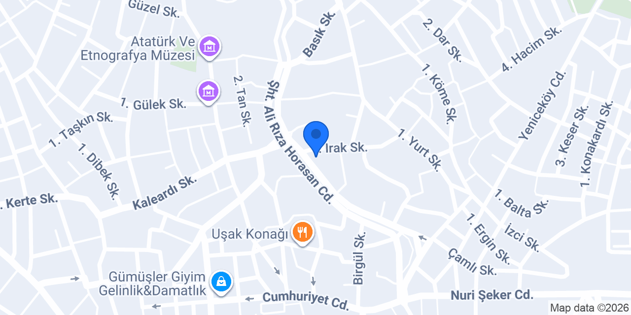 Perde Dünyası konumu