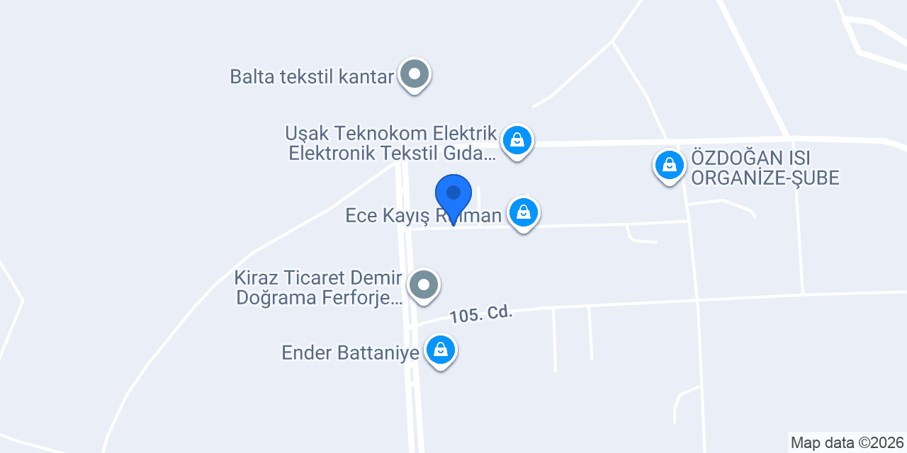 Yayla Catering konumu