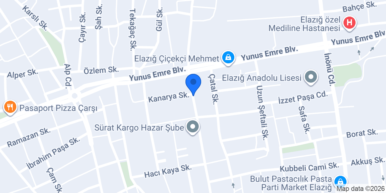 Şahane Etler konumu