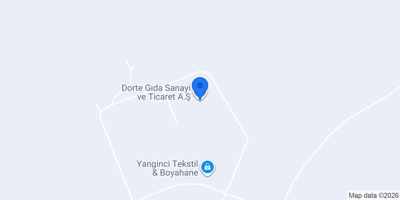 Dorte Gıda Sanayi ve Ticaret A.Ş. konumu