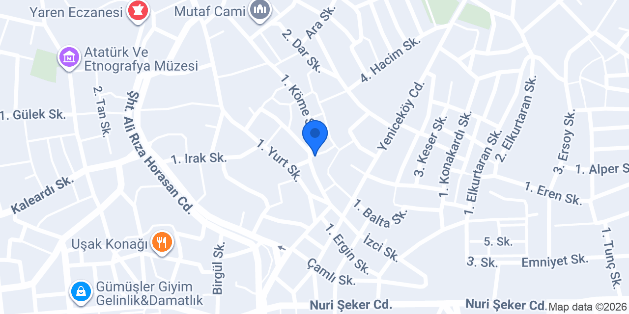Şeker Et Ve Piliç konumu