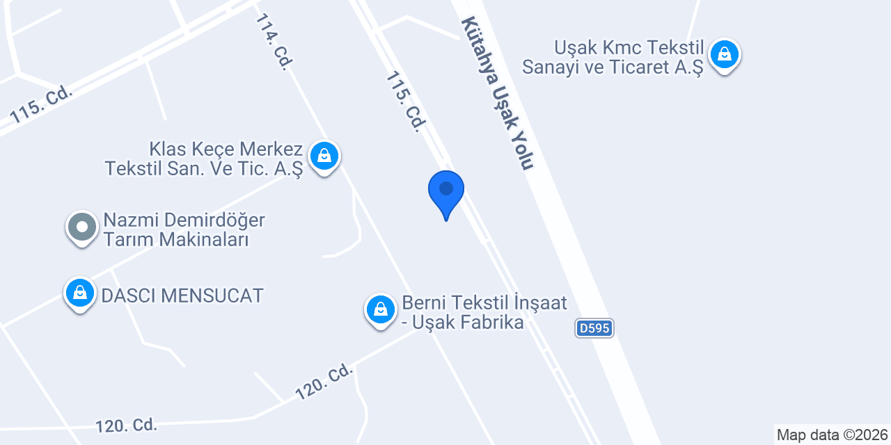 Serteks Tekstil. San. Tic. Ltd konumu