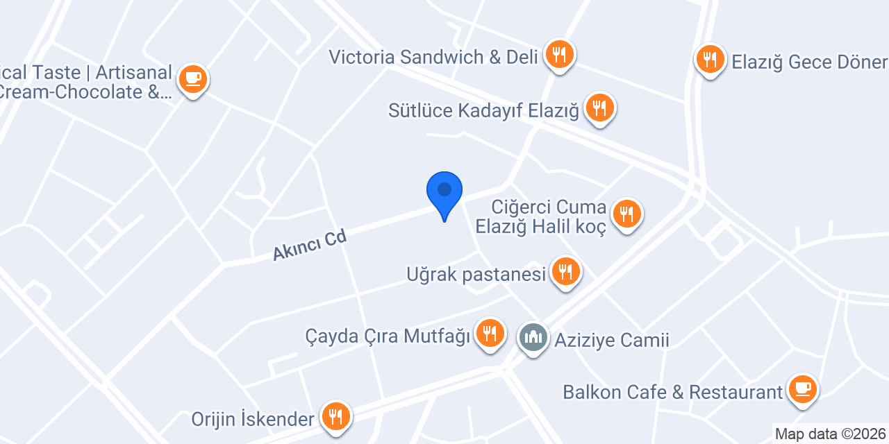 Gözde Kuru Temizleme konumu