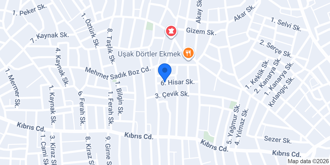 Bulut Mobilya konumu
