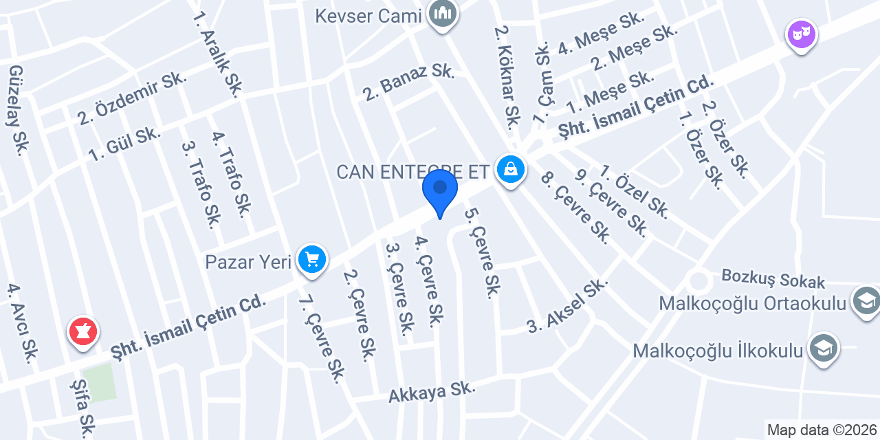 Ceylan iş elbiseleri konumu