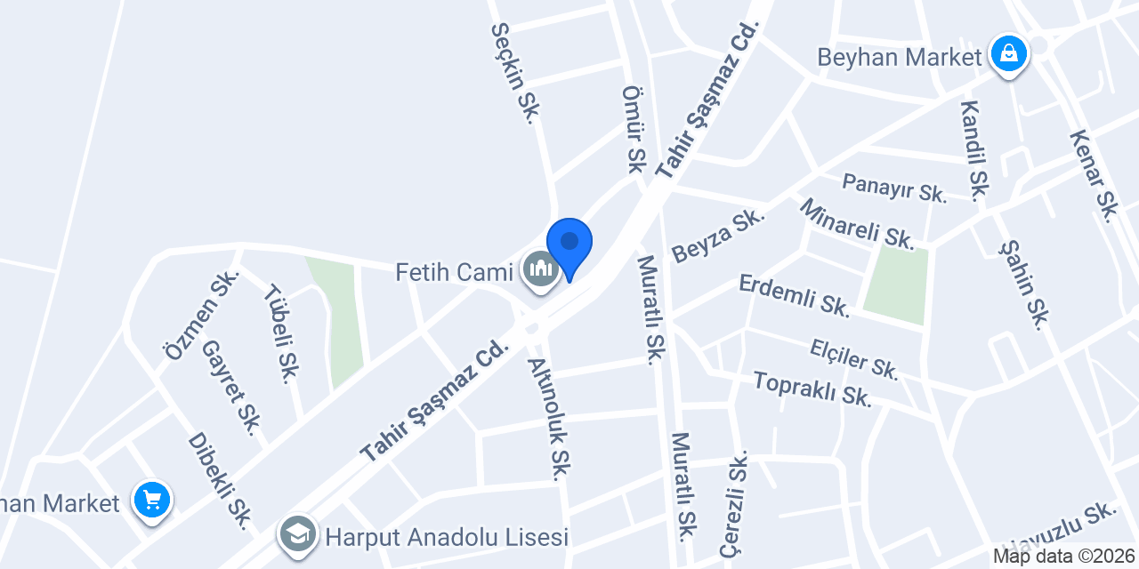 Ustam Unlu Mamülleri & Dondurma konumu