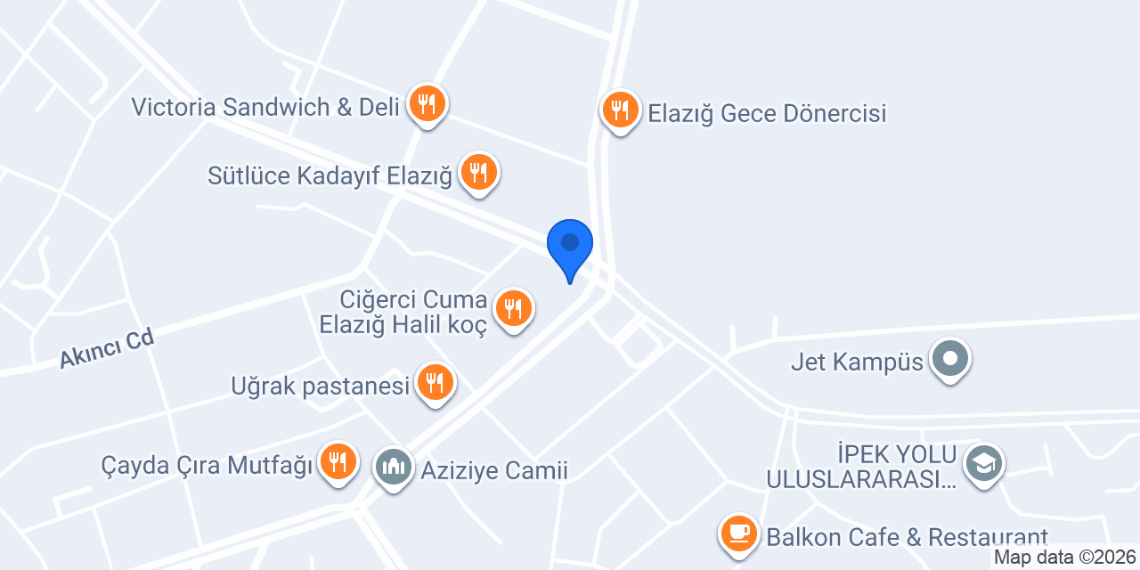 Özbal Avm(TEKEL) konumu