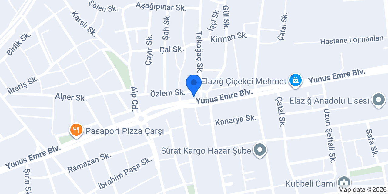 ÇEVRE KEBAB SALONU konumu