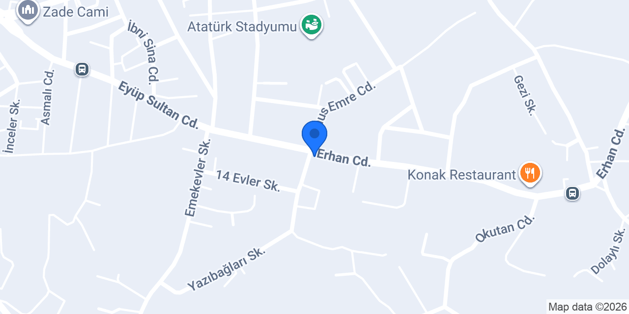 Bloomera Çiçek konumu