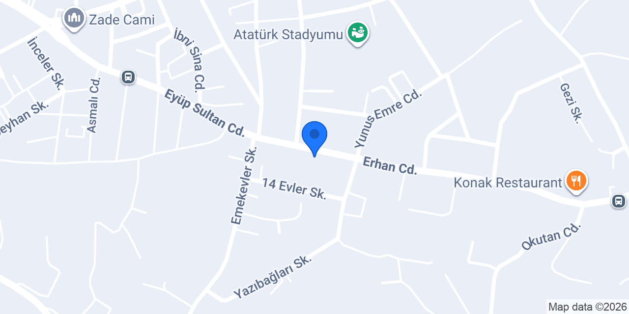 Kevek's konumu