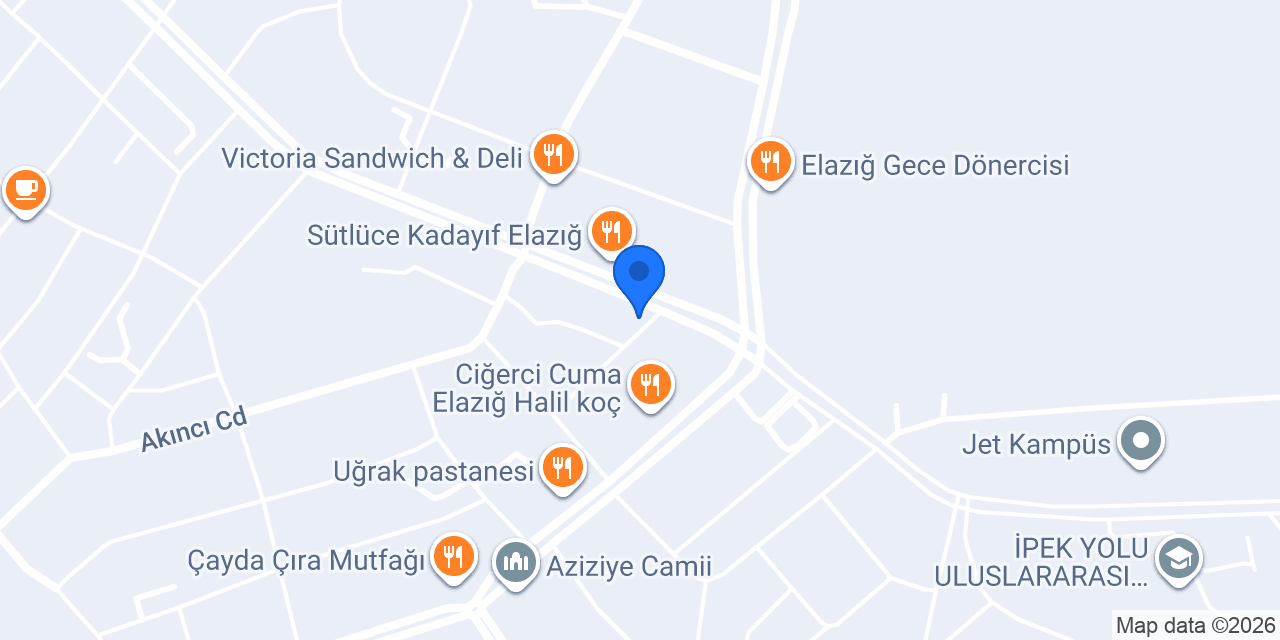 Fransız'ın Yeri Elazığ konumu