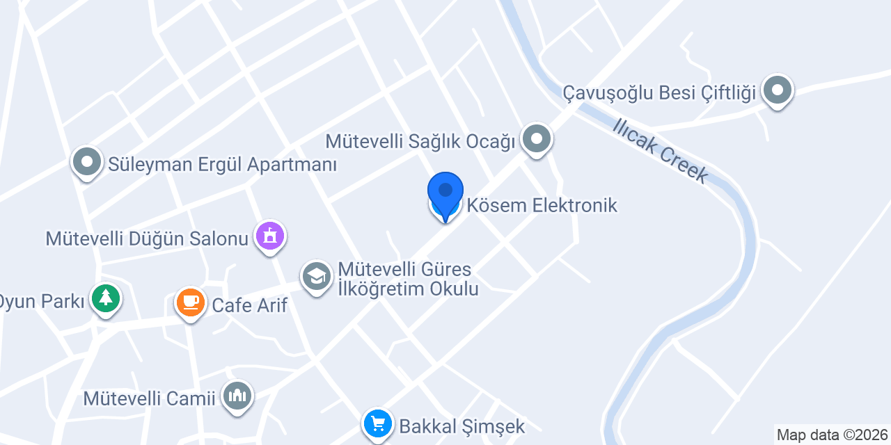 Kösem Elektronik konumu