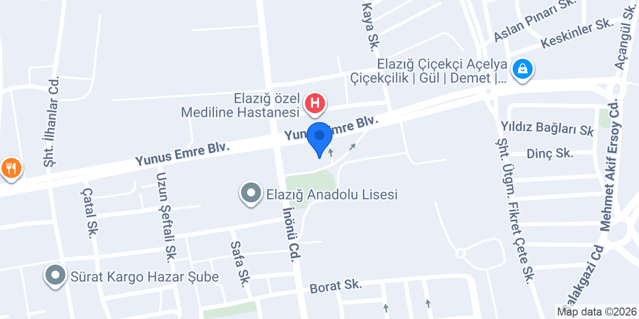 Yıldız köfte konumu